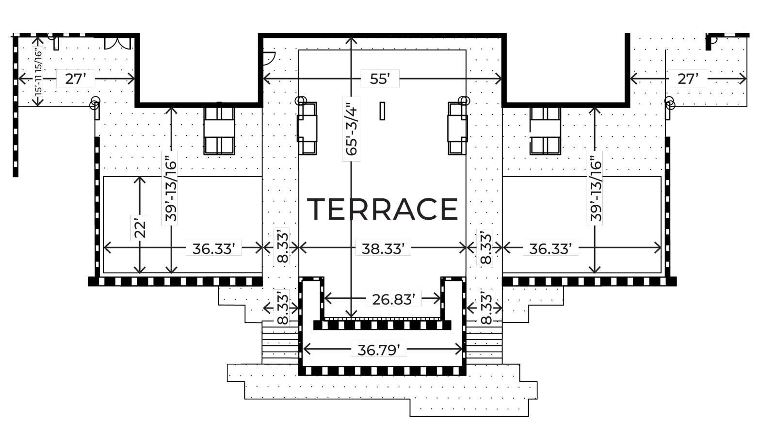 terrace floor plan